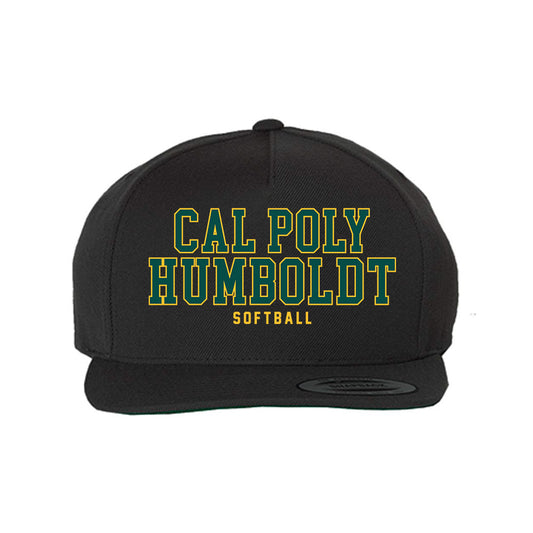 Cal Poly Humboldt - NCAA Softball : Kaylee Dinger - Snapback Hat-0