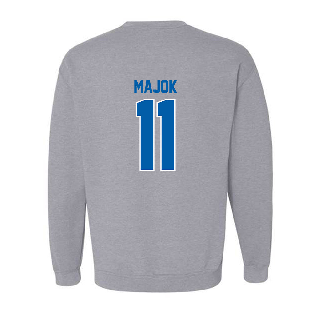 New Orleans - NCAA Men's Basketball : Mathok Majok - Crewneck Sweatshirt-1