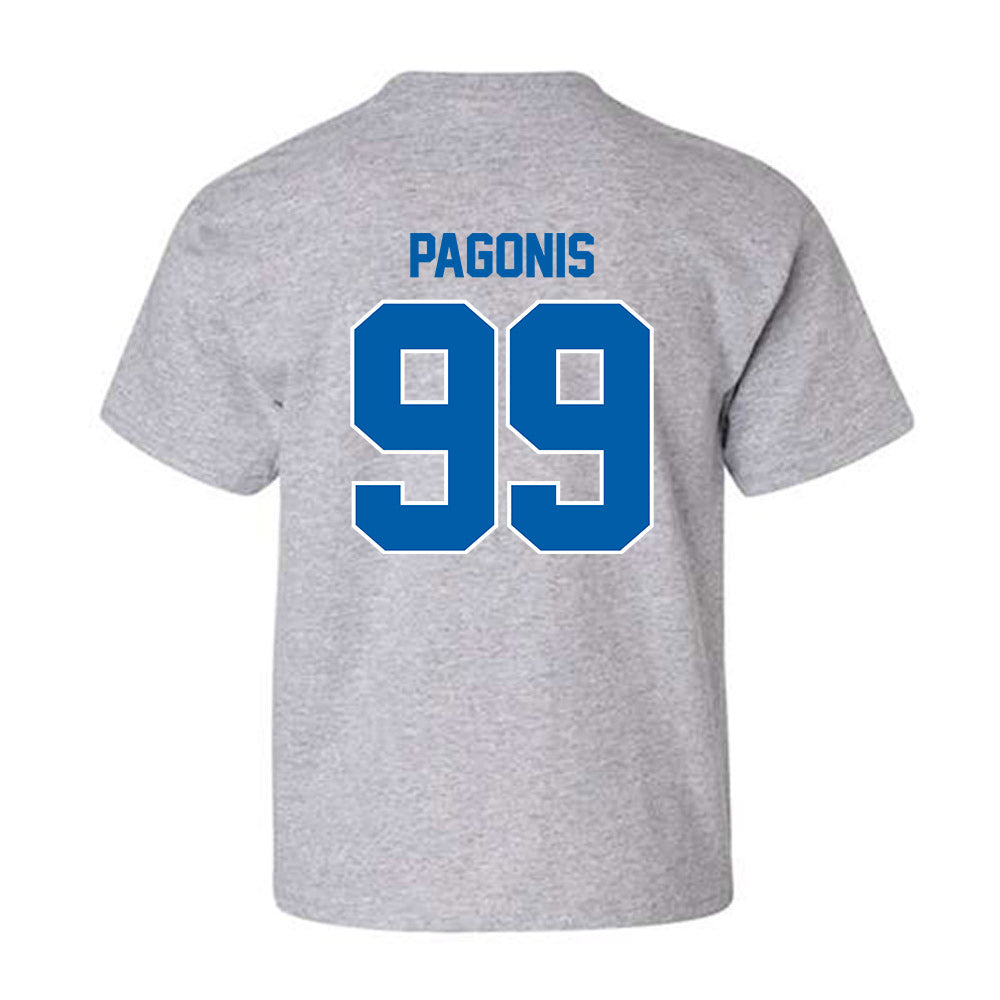 New Orleans - NCAA Men's Basketball : Panagiotis Pagonis - Youth T-Shirt-1