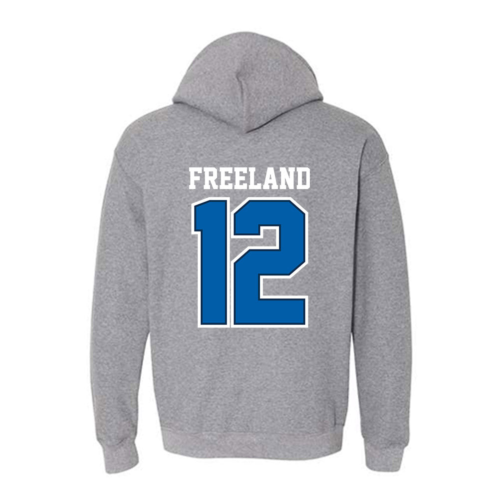 New Orleans - NCAA Baseball : Carter Freeland - Classic Shersey Hooded Sweatshirt-1