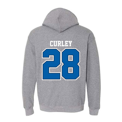 New Orleans - NCAA Baseball : Miles Curley - Classic Shersey Hooded Sweatshirt-1