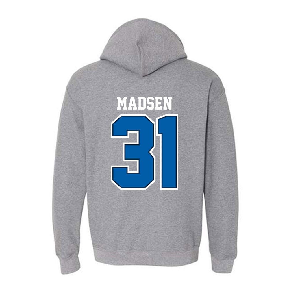 New Orleans - NCAA Beach Volleyball : Jordan Madsen - Classic Shersey Hooded Sweatshirt-1