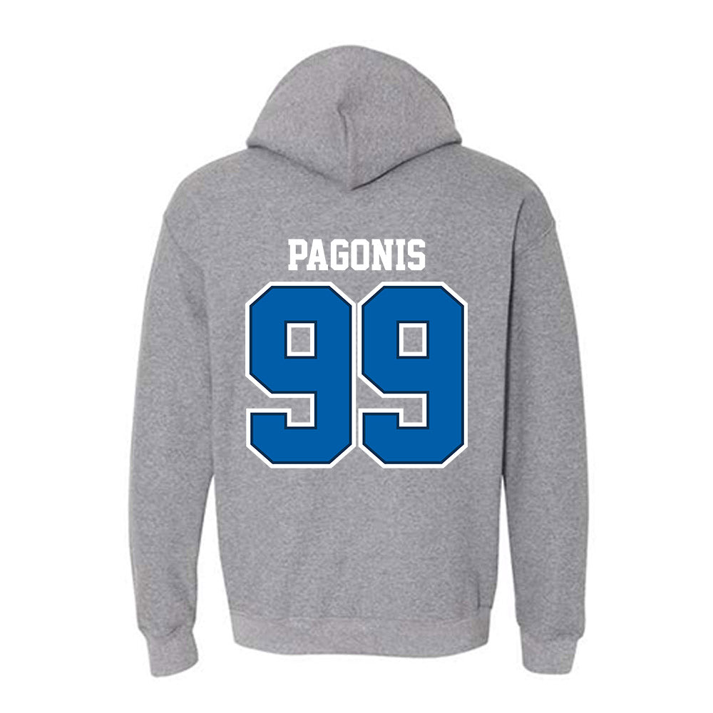New Orleans - NCAA Men's Basketball : Panagiotis Pagonis - Classic Shersey Hooded Sweatshirt-1