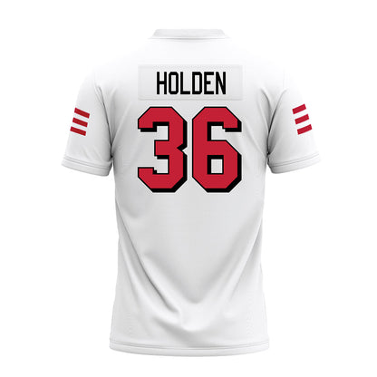 Miami of Ohio - NCAA Football : Carter Holden - 2024 White Premium Football Jersey-1