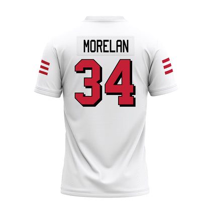 Miami of Ohio - NCAA Football : Amir Morelan - 2024 White Premium Football Jersey-1