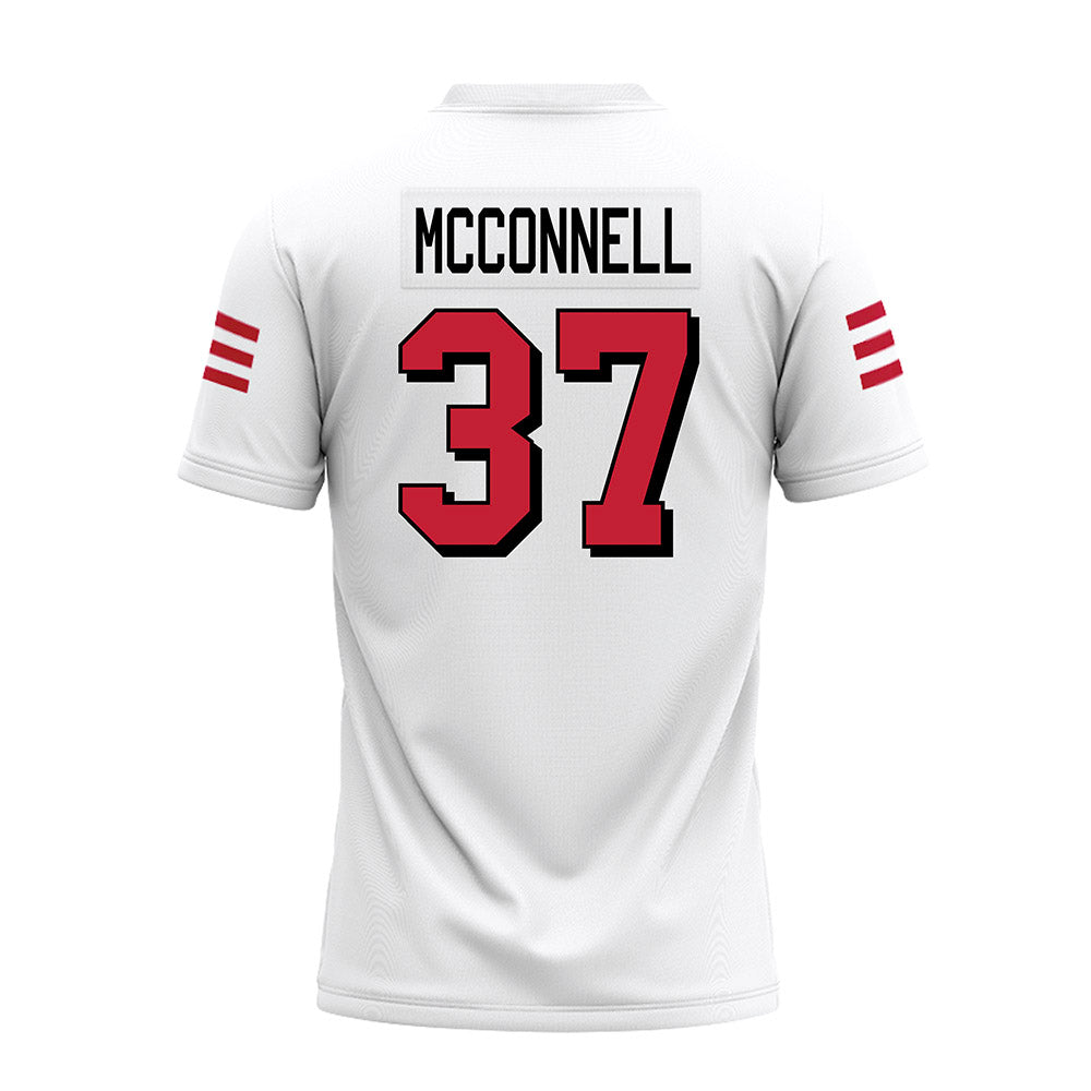 Miami of Ohio - NCAA Football : Vito McConnell - 2024 White Premium Football Jersey-1
