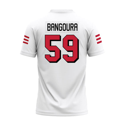 Miami of Ohio - NCAA Football : Mohamed Bangoura - 2024 White Premium Football Jersey-1