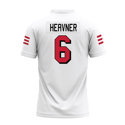 Miami of Ohio - NCAA Football : Caleb Heavner - 2024 White Premium Football Jersey-1