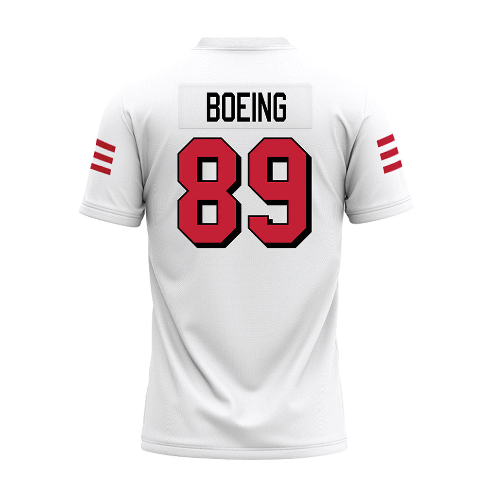 Miami of Ohio - NCAA Football : Brayden Boeing - 2024 White Premium Football Jersey-1