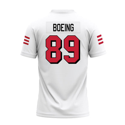 Miami of Ohio - NCAA Football : Brayden Boeing - 2024 White Premium Football Jersey-1