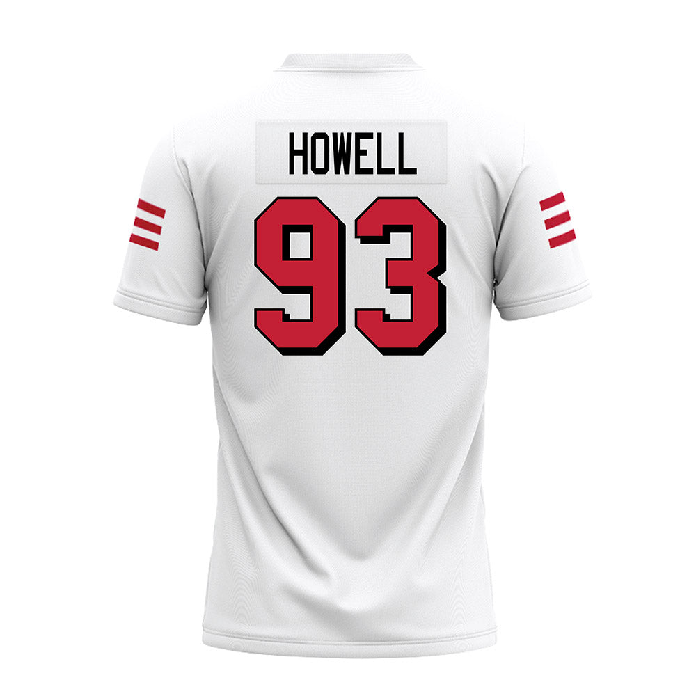 Miami of Ohio - NCAA Football : Logan Howell - 2024 White Premium Football Jersey-1