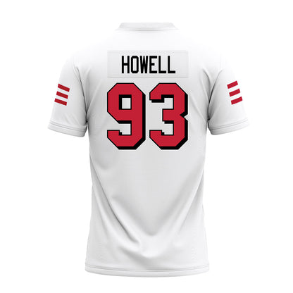 Miami of Ohio - NCAA Football : Logan Howell - 2024 White Premium Football Jersey-1