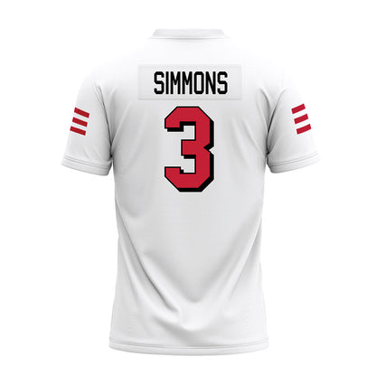 Miami of Ohio - NCAA Football : Quintin Simmons - 2024 White Premium Football Jersey-1