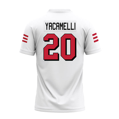 Miami of Ohio - NCAA Football : Cade Yacamelli - 2024 White Premium Football Jersey-1