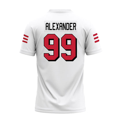 Miami of Ohio - NCAA Football : Oyeka Alexander - 2024 White Premium Football Jersey-1