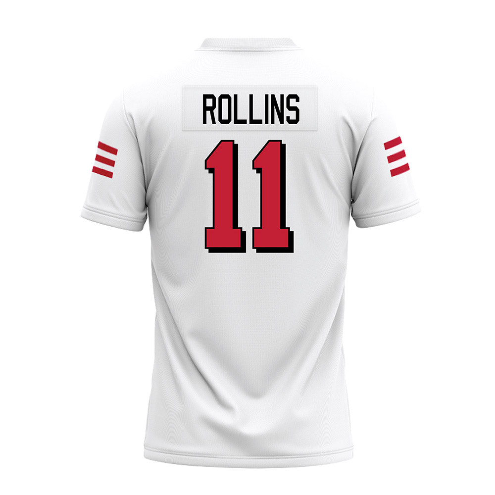 Miami of Ohio - NCAA Football : Isaiah Rollins - 2024 White Premium Football Jersey-1