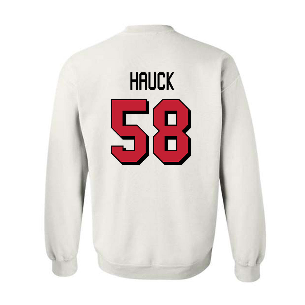 Miami of Ohio - NCAA Football : Maximus Hauck - 2024 Replica Shersey Crewneck Sweatshirt-1