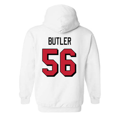 Miami of Ohio - NCAA Football : Mitchell Butler - 2024 Replica Shersey Hooded Sweatshirt-1