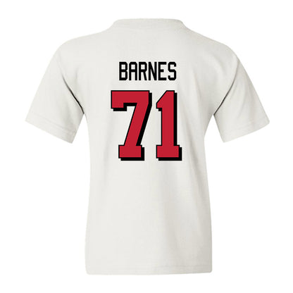 Miami of Ohio - NCAA Football : Lucas Barnes - 2024 Replica Shersey Youth T-Shirt-1