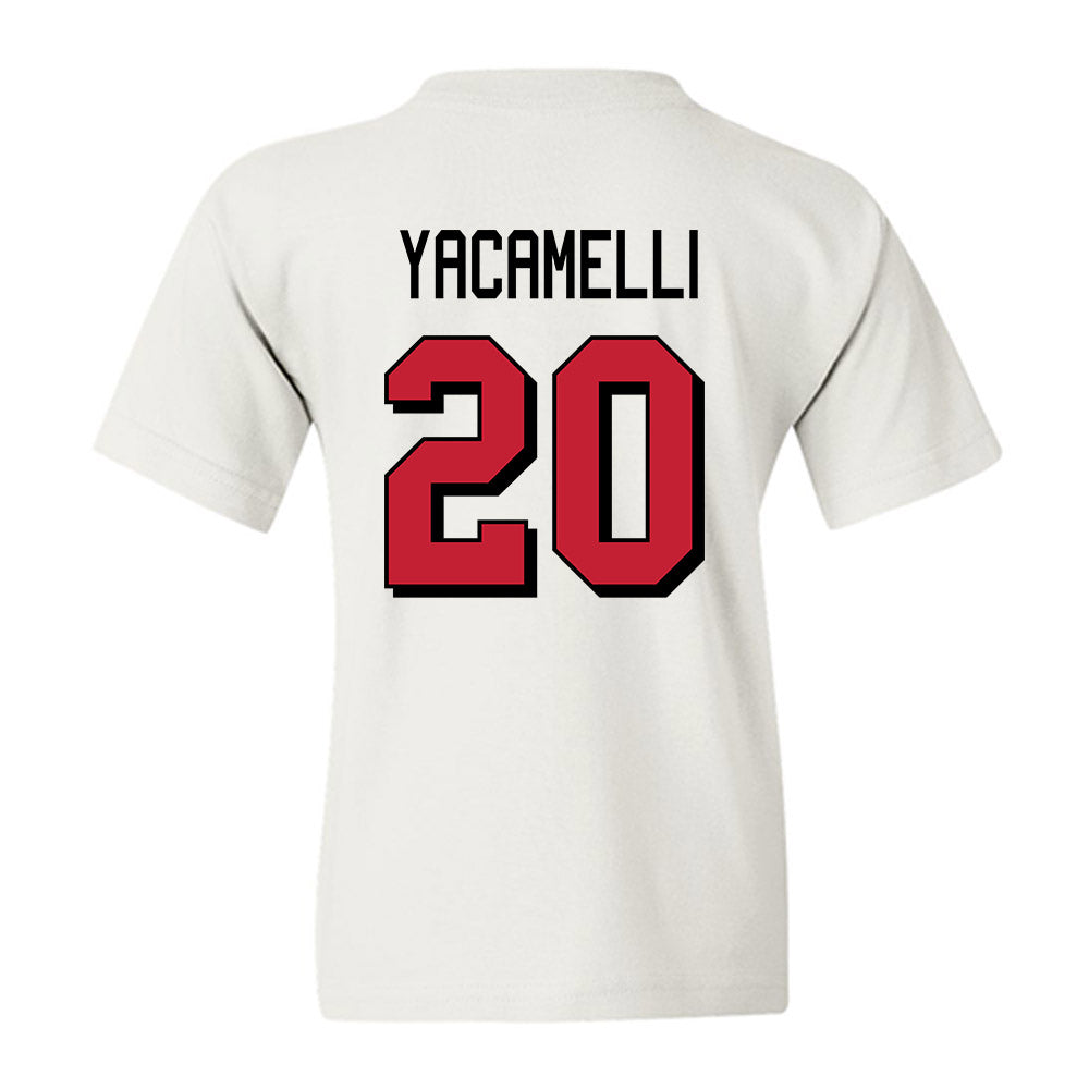 Miami of Ohio - NCAA Football : Cade Yacamelli - 2024 Replica Shersey Youth T-Shirt-1