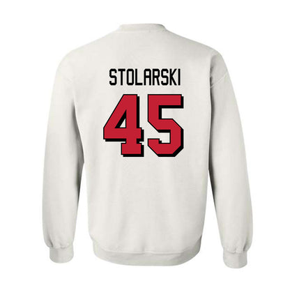 Miami of Ohio - NCAA Football : Ryan Stolarski - 2024 Replica Shersey Crewneck Sweatshirt-1