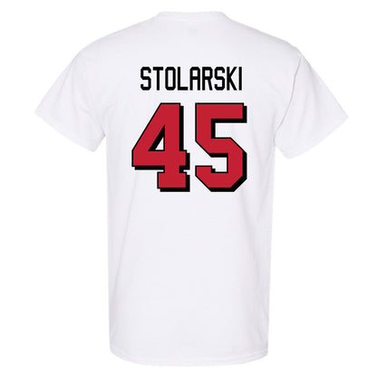 Miami of Ohio - NCAA Football : Ryan Stolarski - 2024 Replica Shersey T-Shirt-1