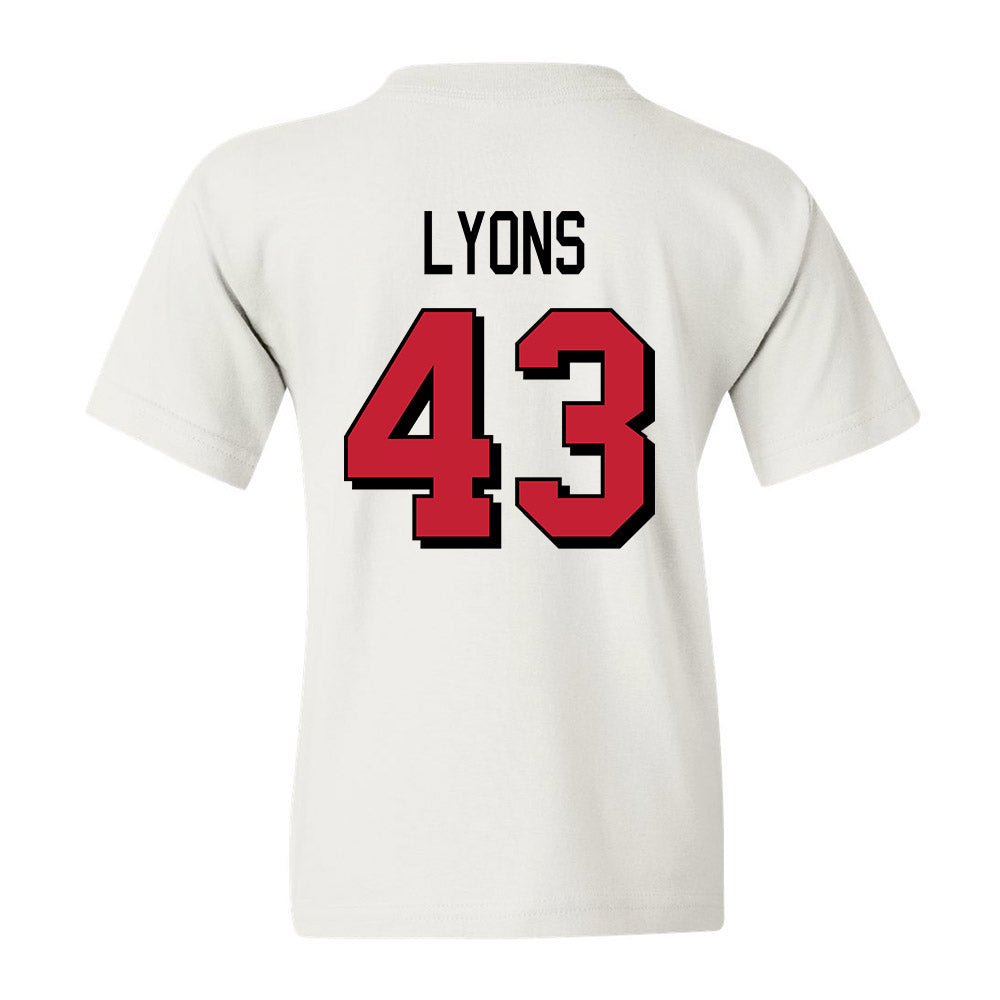Miami of Ohio - NCAA Football : Grant Lyons - 2024 Replica Shersey Youth T-Shirt