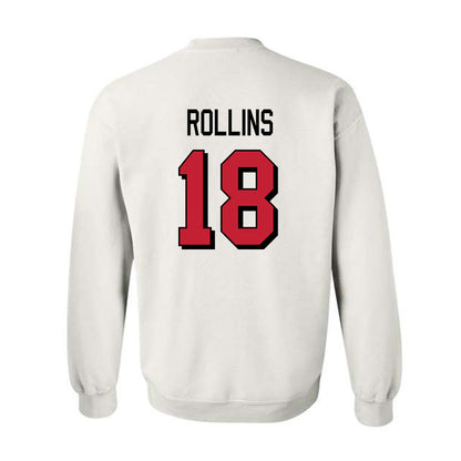 Miami of Ohio - NCAA Football : Isaiah Rollins - 2024 Replica Shersey Crewneck Sweatshirt-1