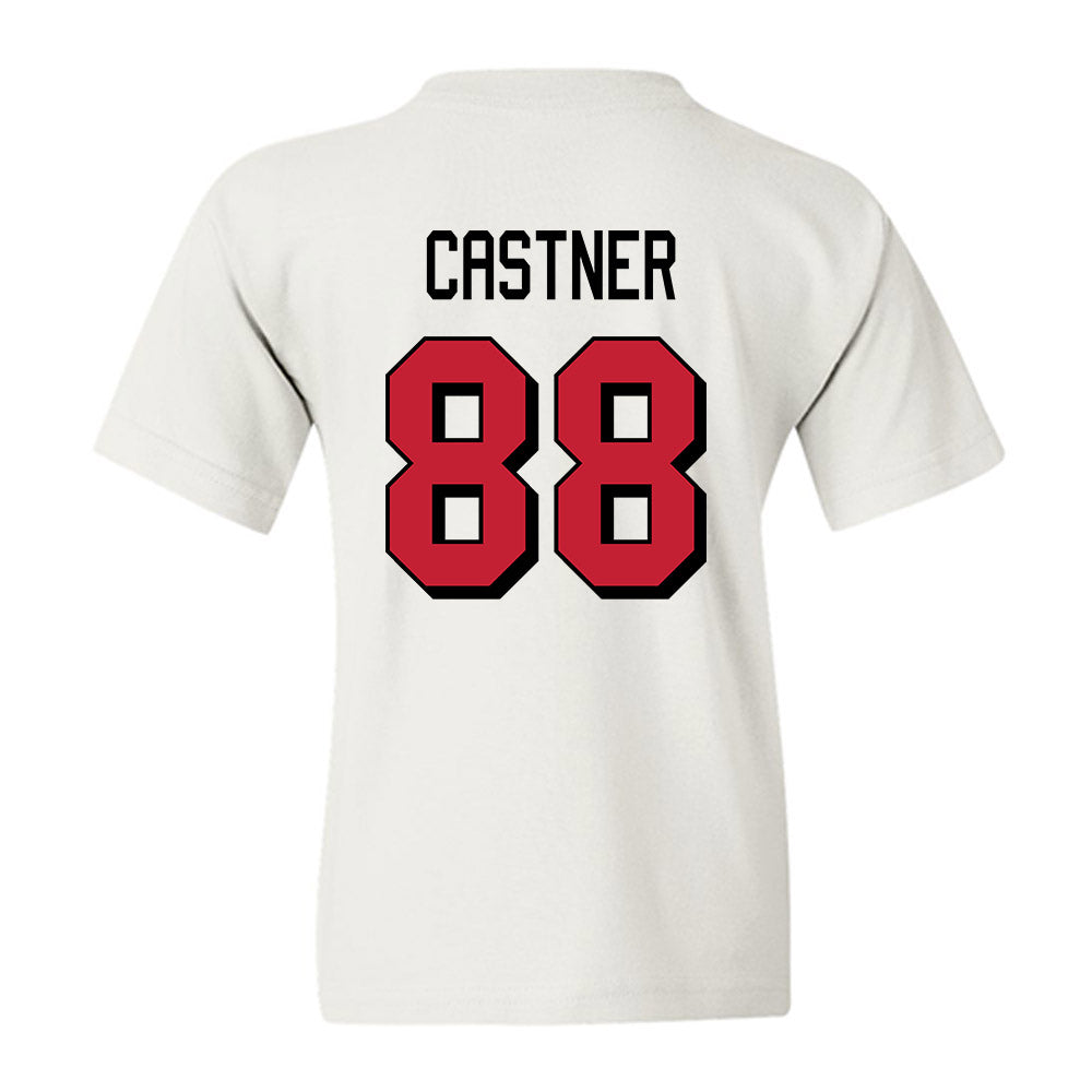 Miami of Ohio - NCAA Football : CJ Castner - 2024 Replica Shersey Youth T-Shirt-1