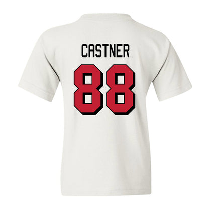 Miami of Ohio - NCAA Football : CJ Castner - 2024 Replica Shersey Youth T-Shirt-1