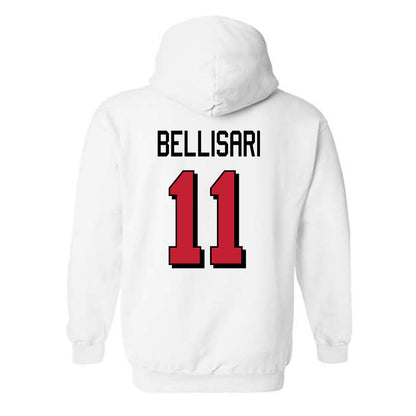 Miami of Ohio - NCAA Football : Drew Bellisari - 2024 Replica Shersey Hooded Sweatshirt-1
