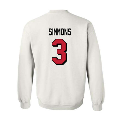 Miami of Ohio - NCAA Football : Quintin Simmons - 2024 Replica Shersey Crewneck Sweatshirt-1