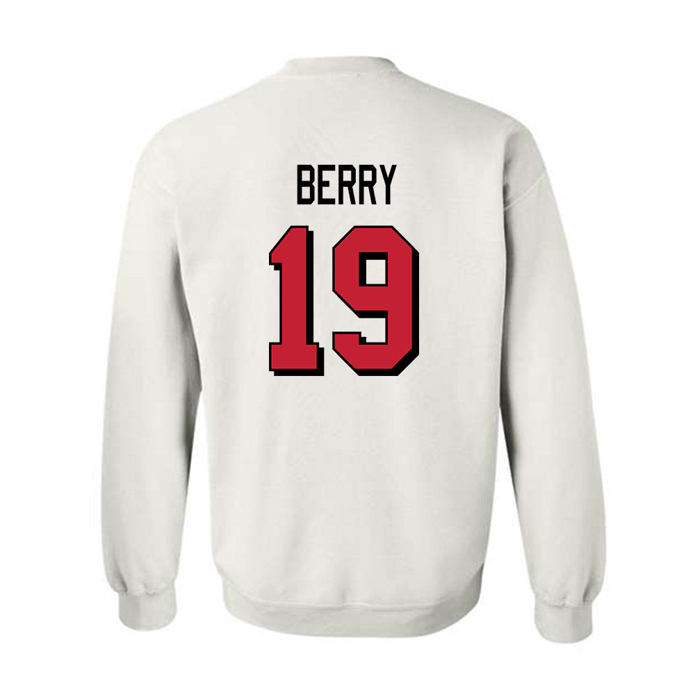 Miami of Ohio - NCAA Football : Luke Berry - 2024 Replica Shersey Crewneck Sweatshirt-1