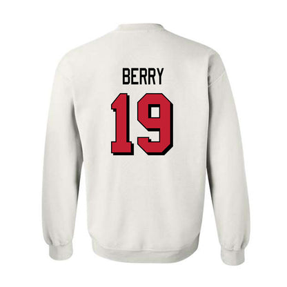 Miami of Ohio - NCAA Football : Luke Berry - 2024 Replica Shersey Crewneck Sweatshirt-1