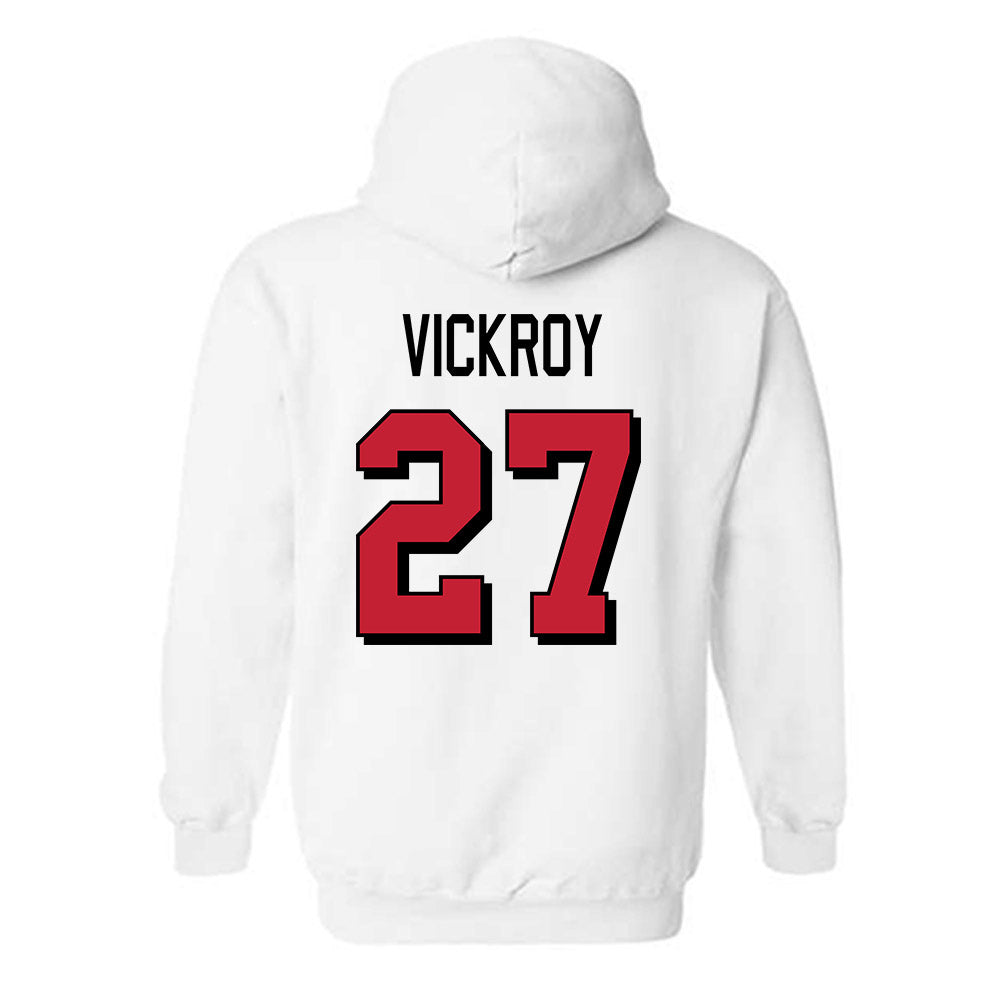 Miami of Ohio - NCAA Football : London Vickroy - 2024 Replica Shersey Hooded Sweatshirt-1