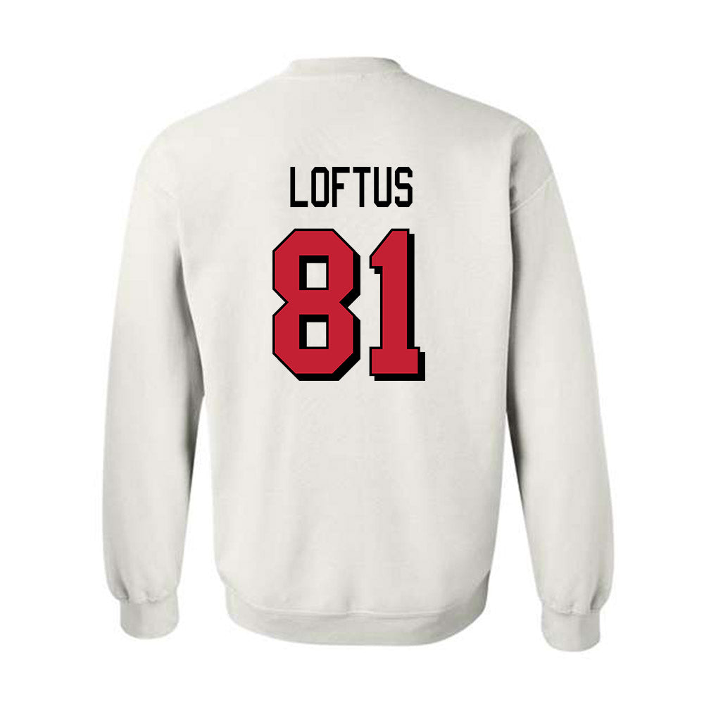 Miami of Ohio - NCAA Football : Brendan Loftus - 2024 Replica Shersey Crewneck Sweatshirt-1
