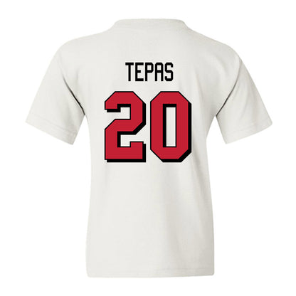 Miami of Ohio - NCAA Football : Ian Tepas - 2024 Replica Shersey Youth T-Shirt-1