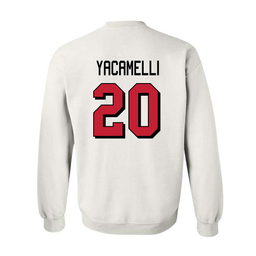 Miami of Ohio - NCAA Football : Cade Yacamelli - 2024 Replica Shersey Crewneck Sweatshirt-1