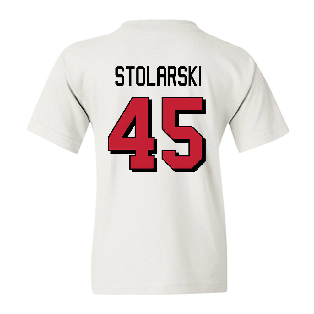 Miami of Ohio - NCAA Football : Ryan Stolarski - 2024 Replica Shersey Youth T-Shirt-1