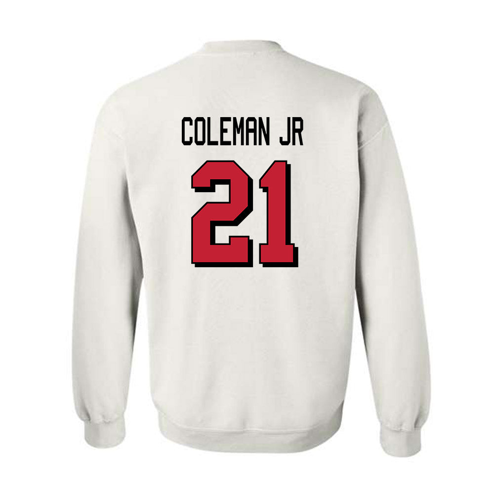 Miami of Ohio - NCAA Football : Toney Coleman Jr. - 2024 Replica Shersey Crewneck Sweatshirt-1