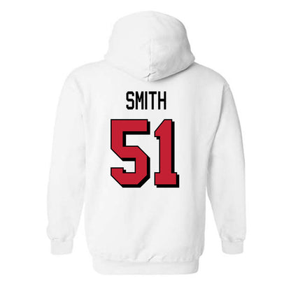 Miami of Ohio - NCAA Football : Eric Smith - 2024 Replica Shersey Hooded Sweatshirt-1