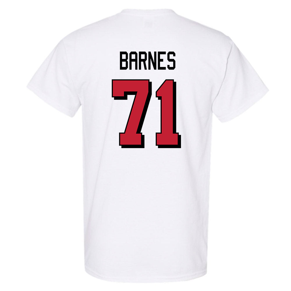 Miami of Ohio - NCAA Football : Lucas Barnes - 2024 Replica Shersey T-Shirt-1