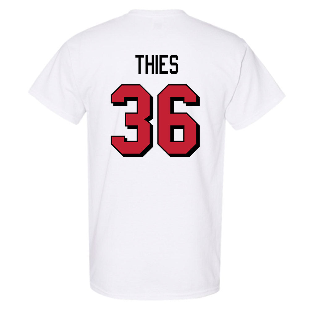 Miami of Ohio - NCAA Football : Tommy Thies - 2024 Replica Shersey T-Shirt-1