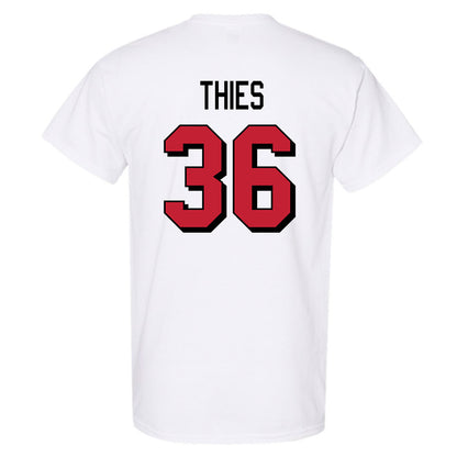Miami of Ohio - NCAA Football : Tommy Thies - 2024 Replica Shersey T-Shirt-1