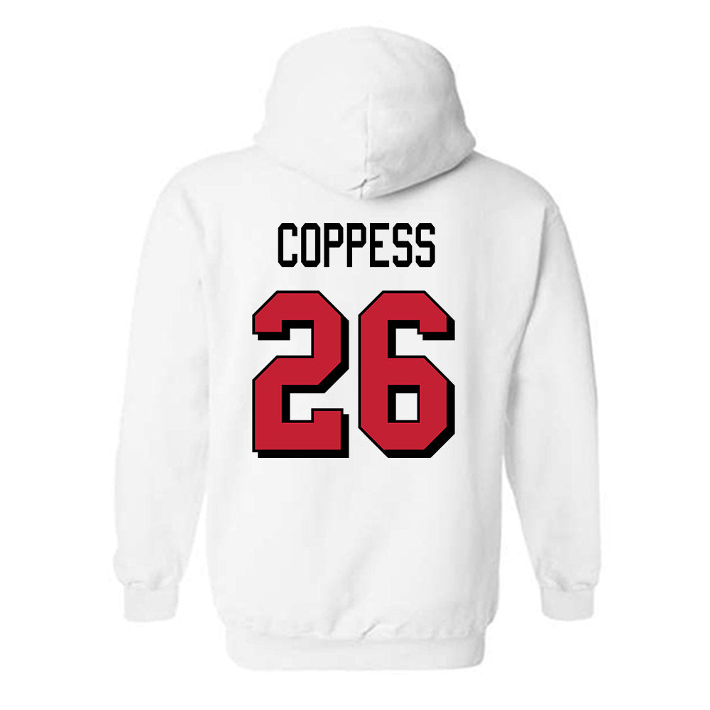 Miami of Ohio - NCAA Football : Eli Coppess - 2024 Replica Shersey Hooded Sweatshirt