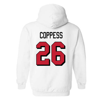 Miami of Ohio - NCAA Football : Eli Coppess - 2024 Replica Shersey Hooded Sweatshirt