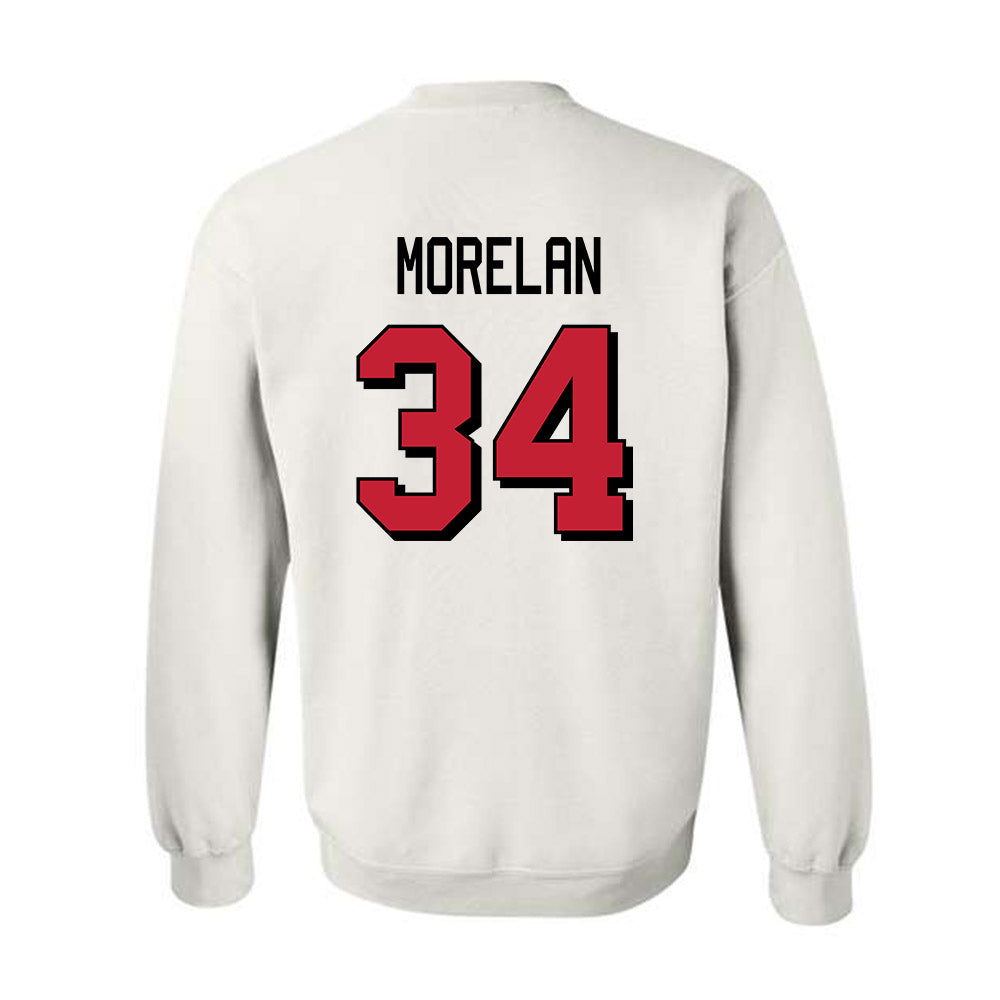 Miami of Ohio - NCAA Football : Amir Morelan - 2024 Replica Shersey Crewneck Sweatshirt-1