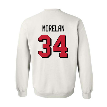 Miami of Ohio - NCAA Football : Amir Morelan - 2024 Replica Shersey Crewneck Sweatshirt-1