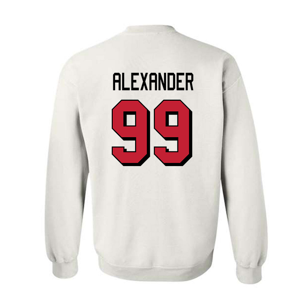Miami of Ohio - NCAA Football : Oyeka Alexander - 2024 Replica Shersey Crewneck Sweatshirt-1