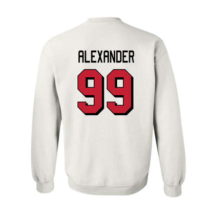 Miami of Ohio - NCAA Football : Oyeka Alexander - 2024 Replica Shersey Crewneck Sweatshirt-1